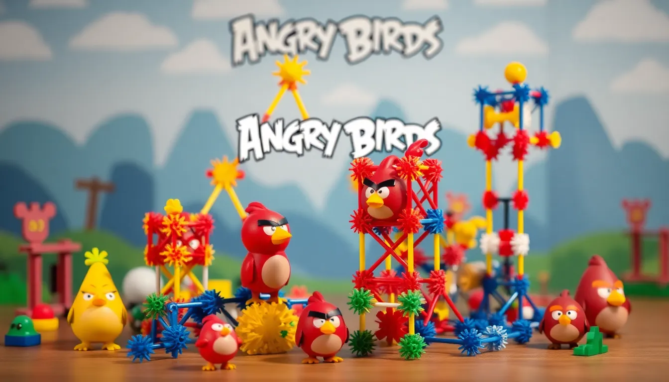 angry birds k'nex bubbles